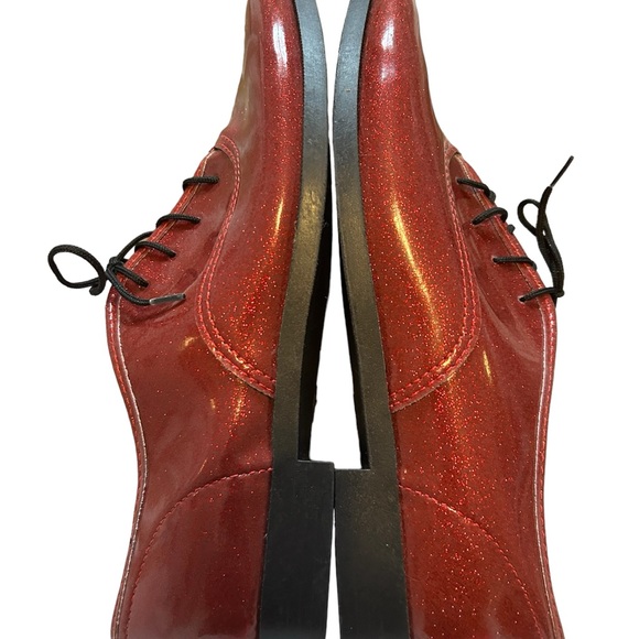 American Apparel Red
Glitter Patent Lace Up shoe size 11 - Picture 5 of 8
